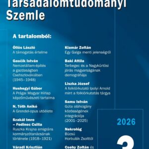 Fórum Társadalomtudományi Szemle 2026/3